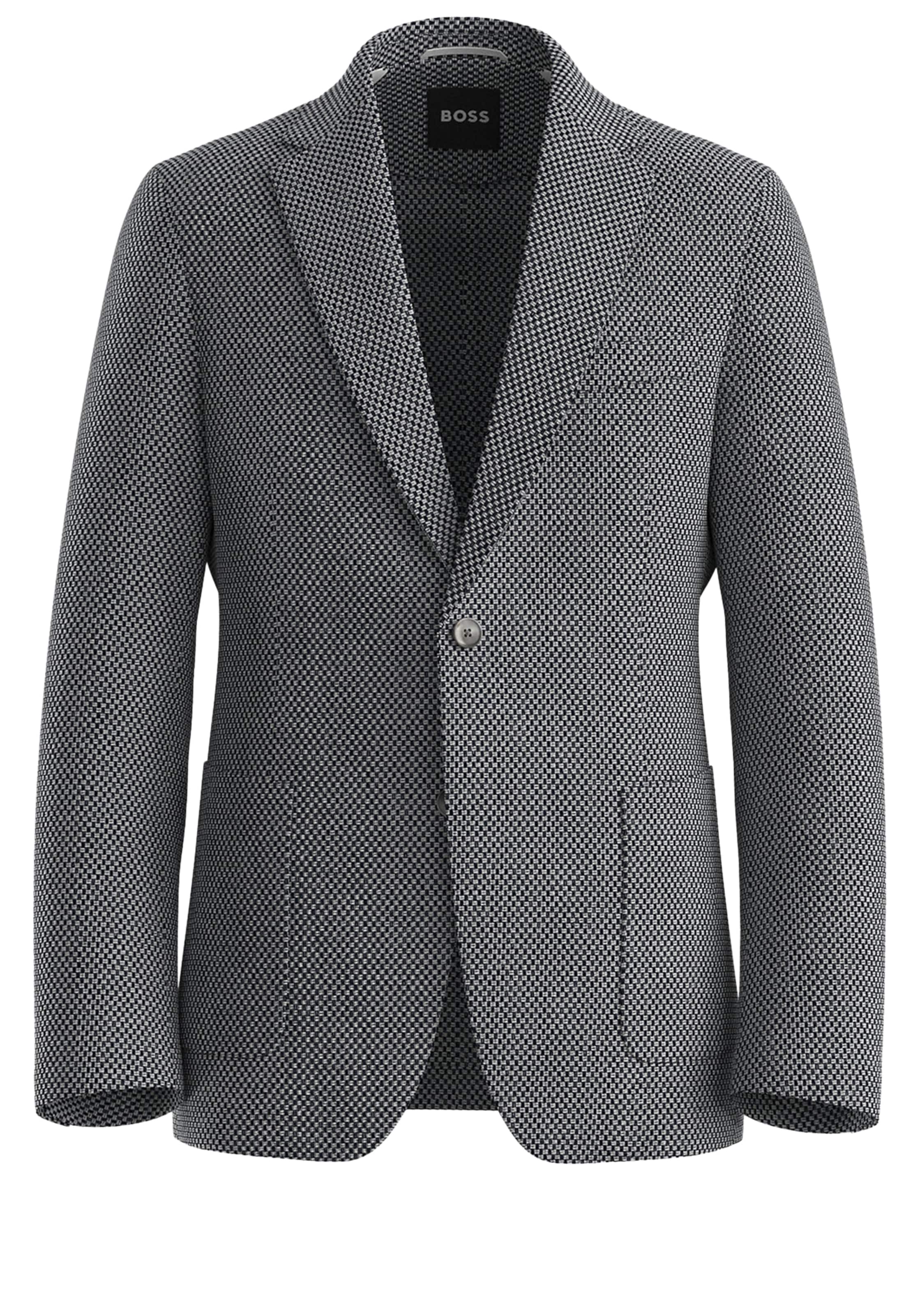 BOSS Slim fit Suit Jacket 'C-Hanry-262' in Grey: front