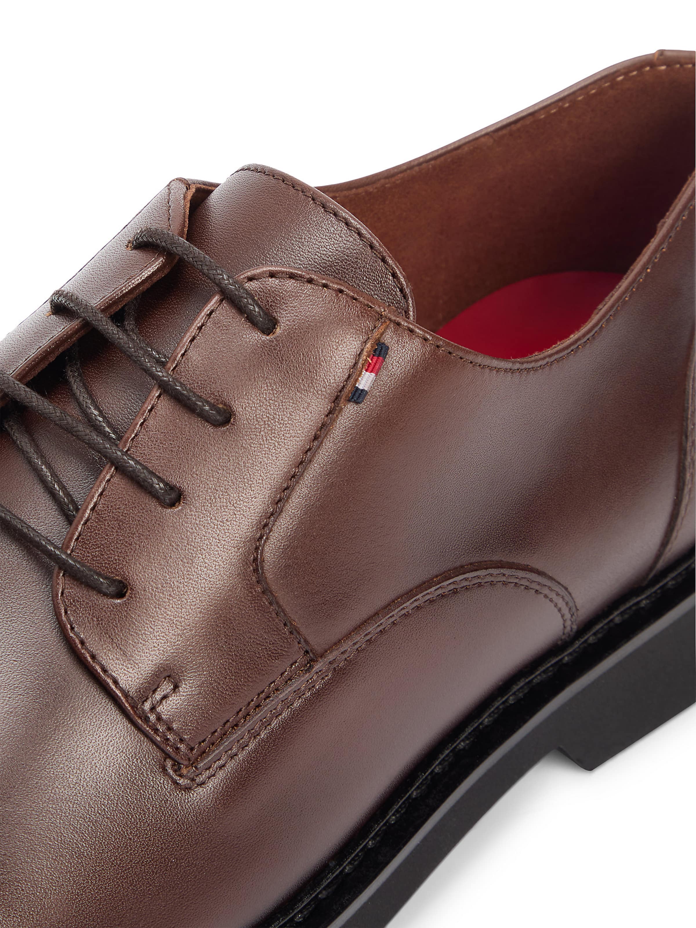 TOMMY HILFIGER Veterschoen in Bruin