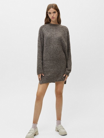 Pull&Bear Kleid in Braun