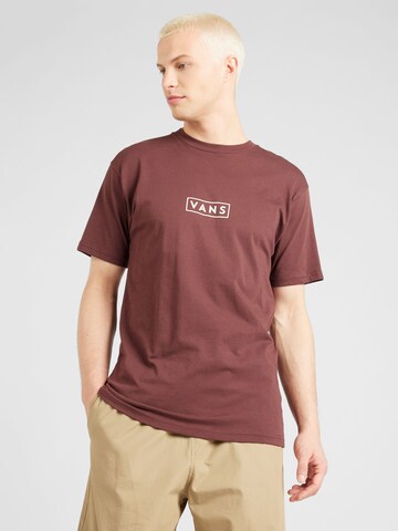 T-Shirt 'CLASSIC' VANS en marron : devant