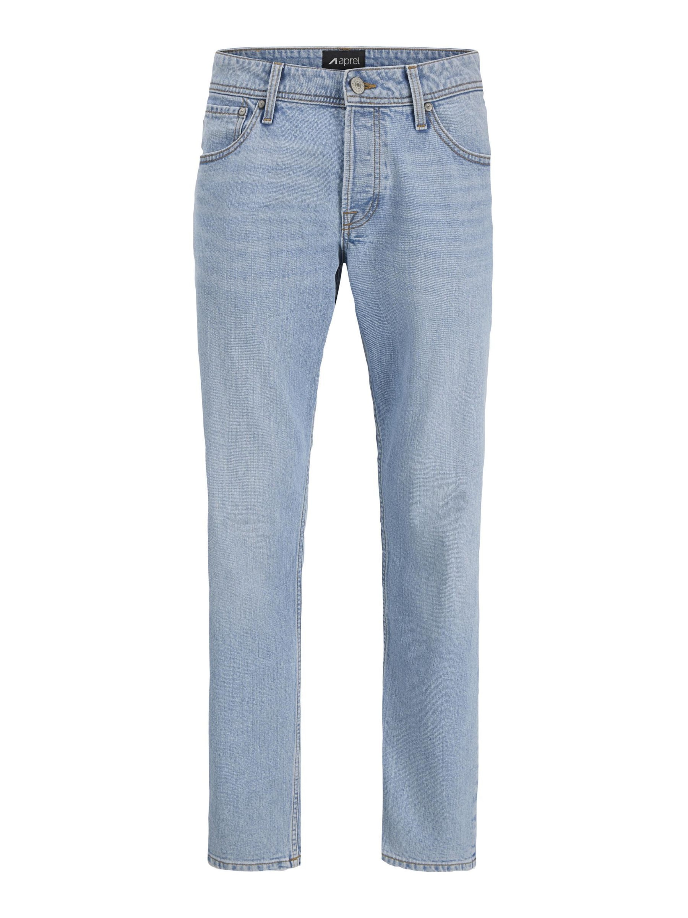 aprel Tapered Jeans i blå: forside