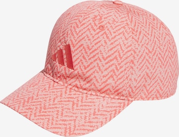 ADIDAS PERFORMANCE Athletic Cap in Red: front