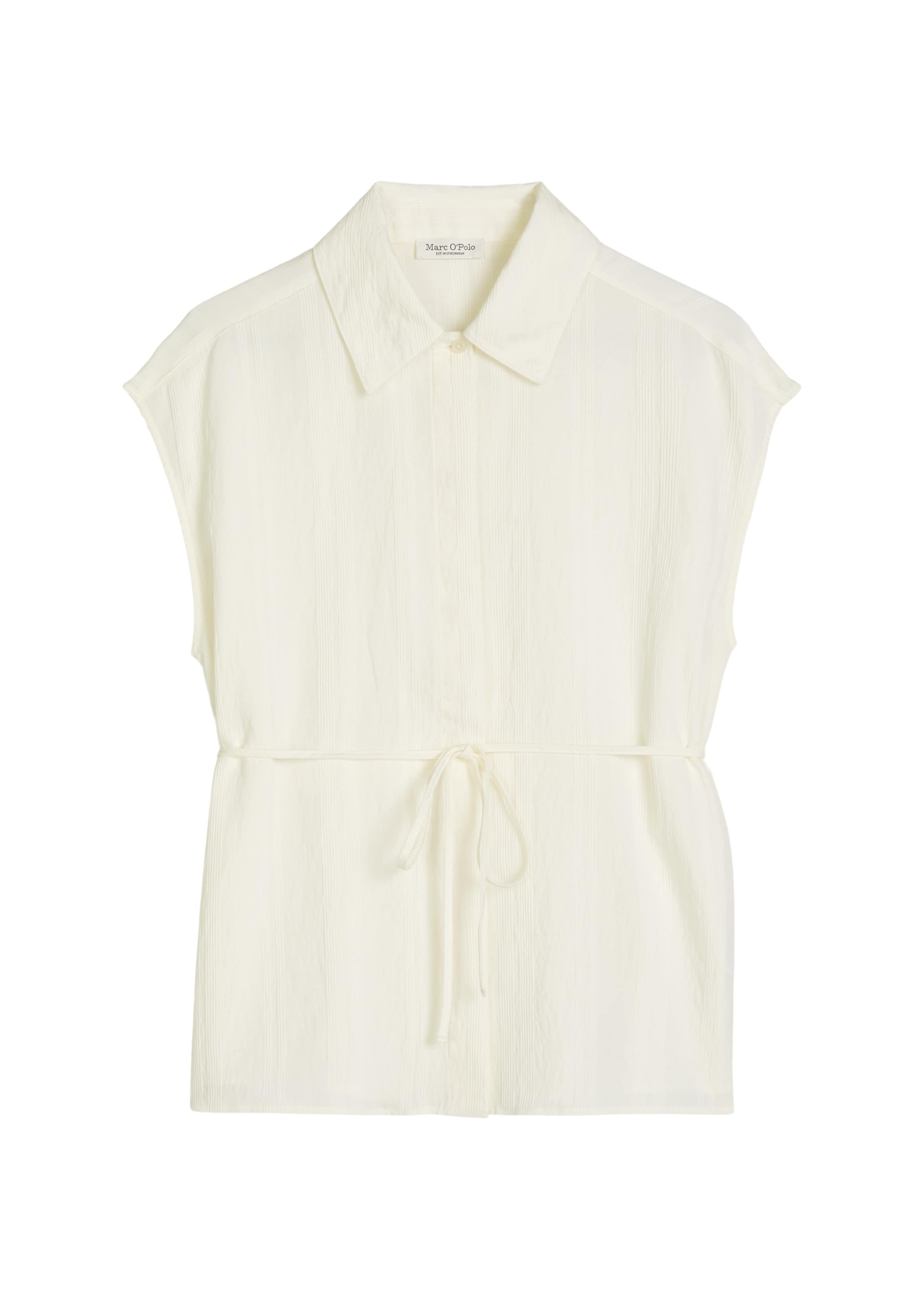 Marc O'Polo Bluse in Weiß: Vorderseite