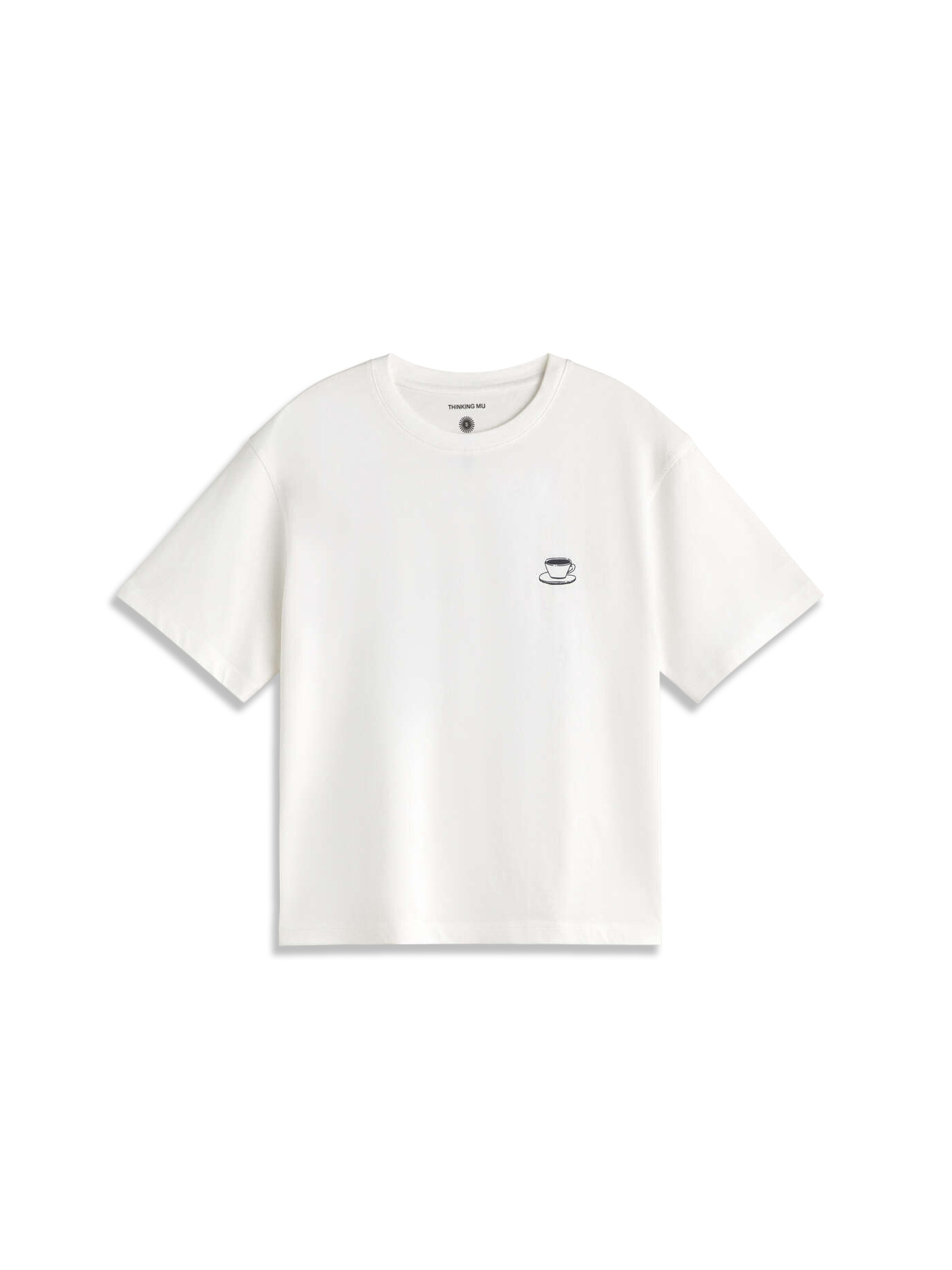 Thinking MU Shirt ' LUCIA ' in White: front