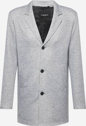 JACK & JONES Преходно палто 'JJChuk' в сиво: отпред