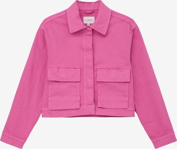 s.Oliver Between-Season Jacket in Pink: front