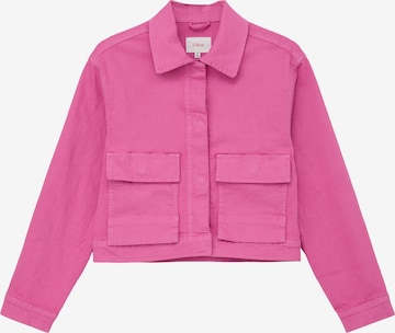 s.Oliver Between-Season Jacket in Pink: front