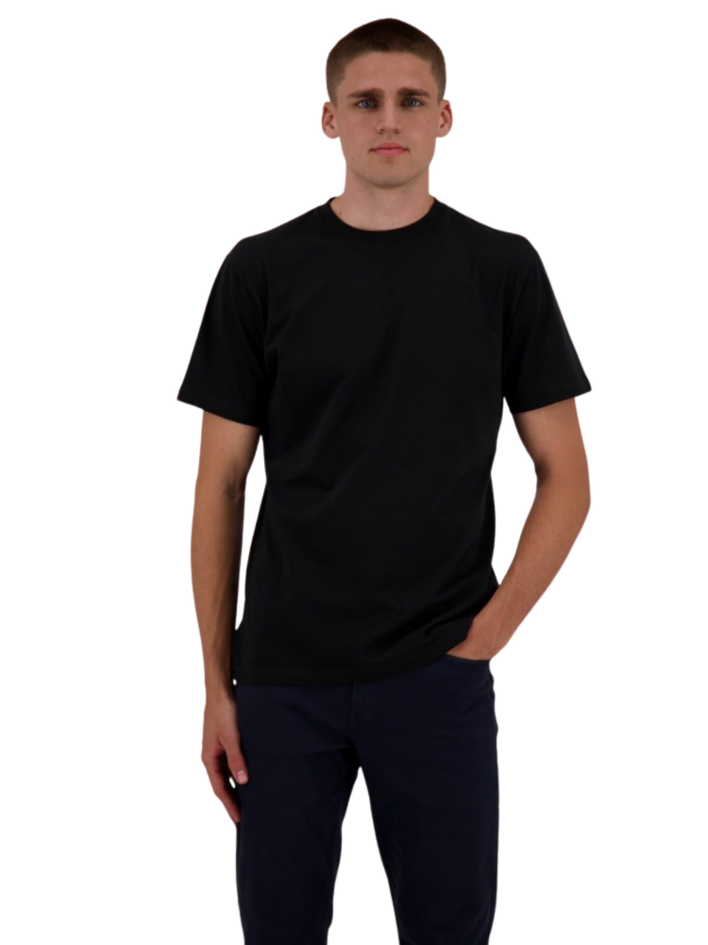 Ragman Shirt in Black: front
