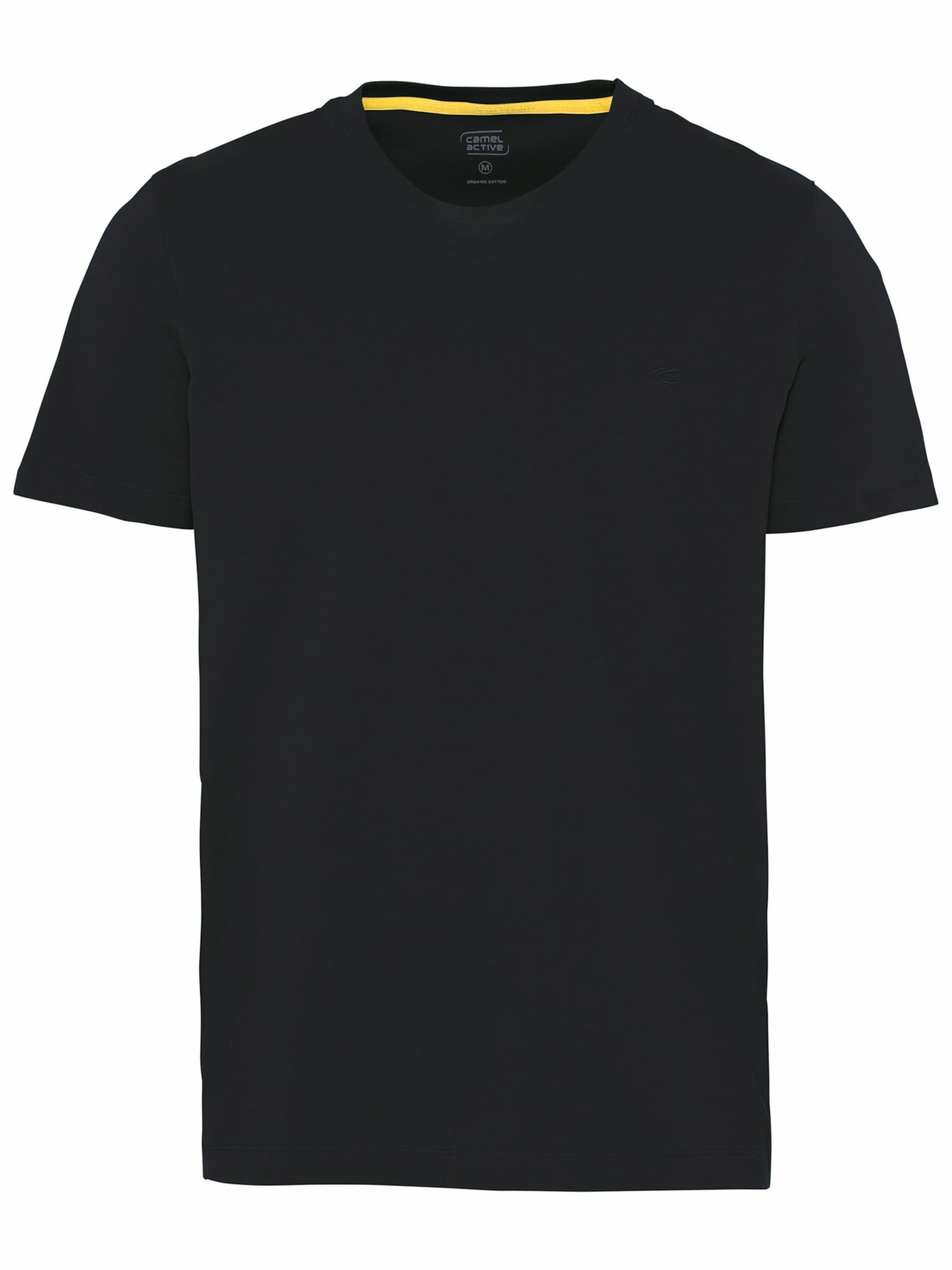CAMEL ACTIVE T-Shirt in Schwarz: Vorderseite
