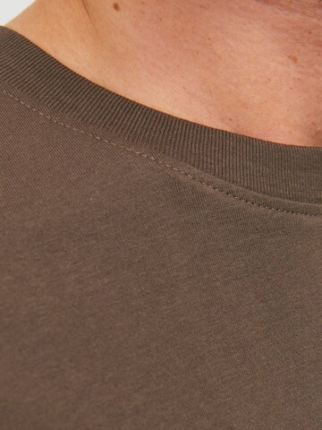 JACK & JONES Tričko – hnědá