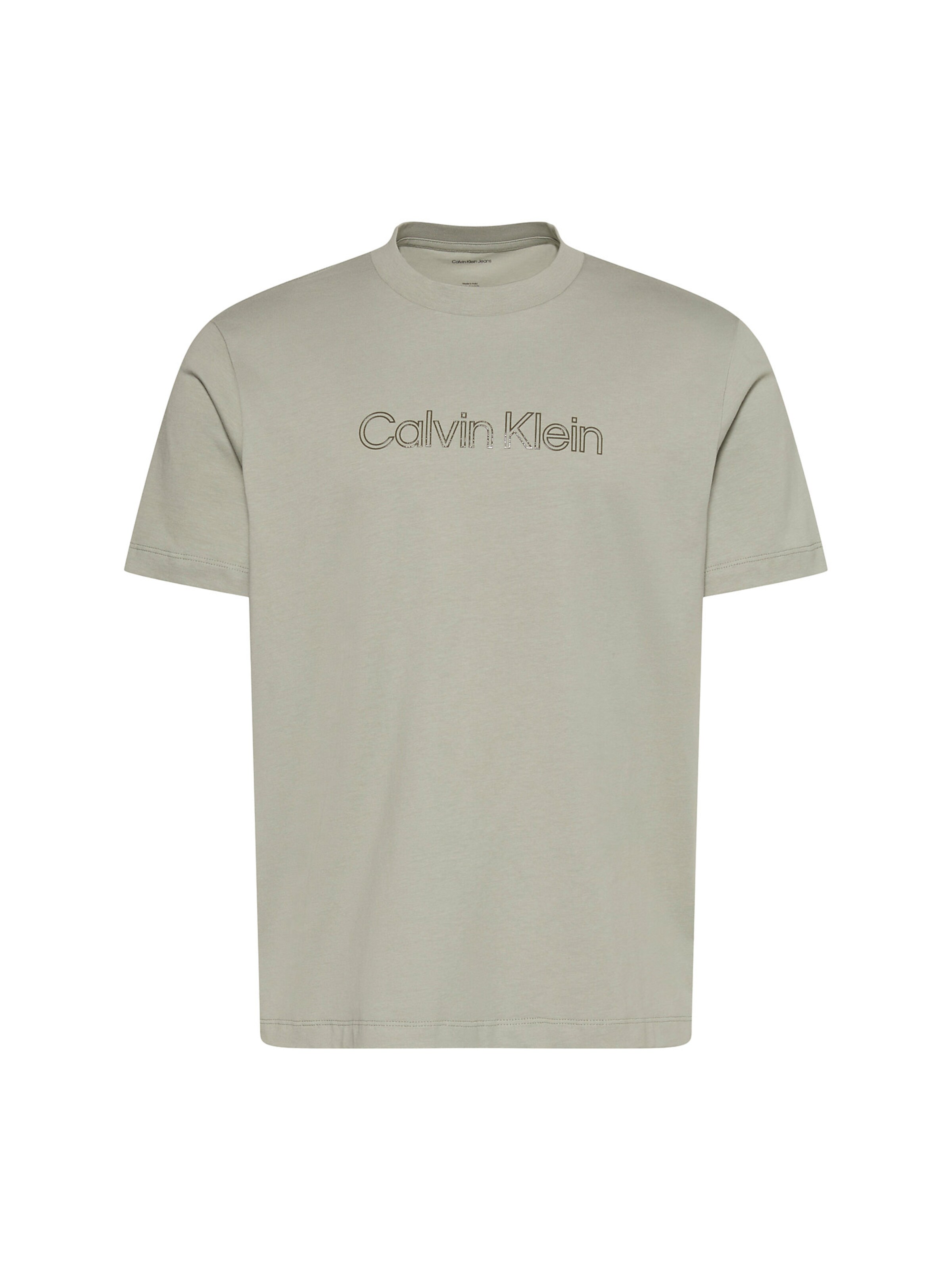 Calvin Klein JeansMajica - siva boja: prednji dio