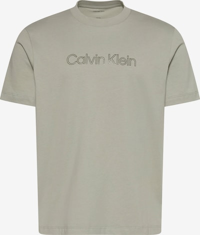 XS dydžio Marškinėliai iš Calvin Klein Jeans, spalva – akmens / juoda, Prekių apžvalga