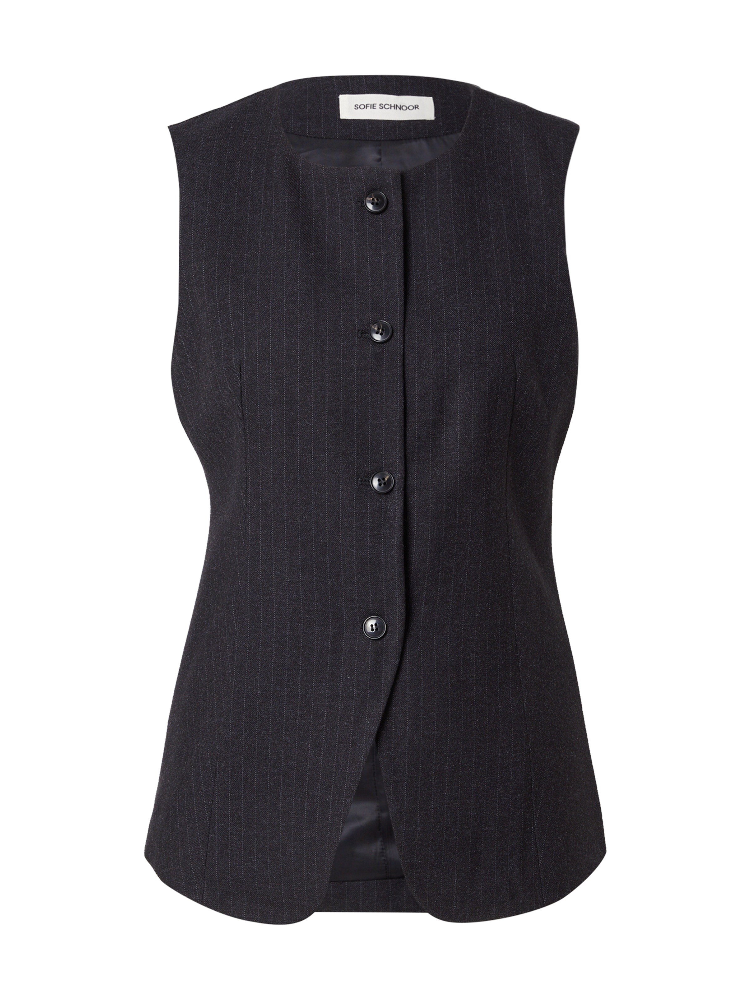Sofie Schnoor Γιλέκο κουστουμιού 'MERTHASW' σε μαύρο: μπροστά