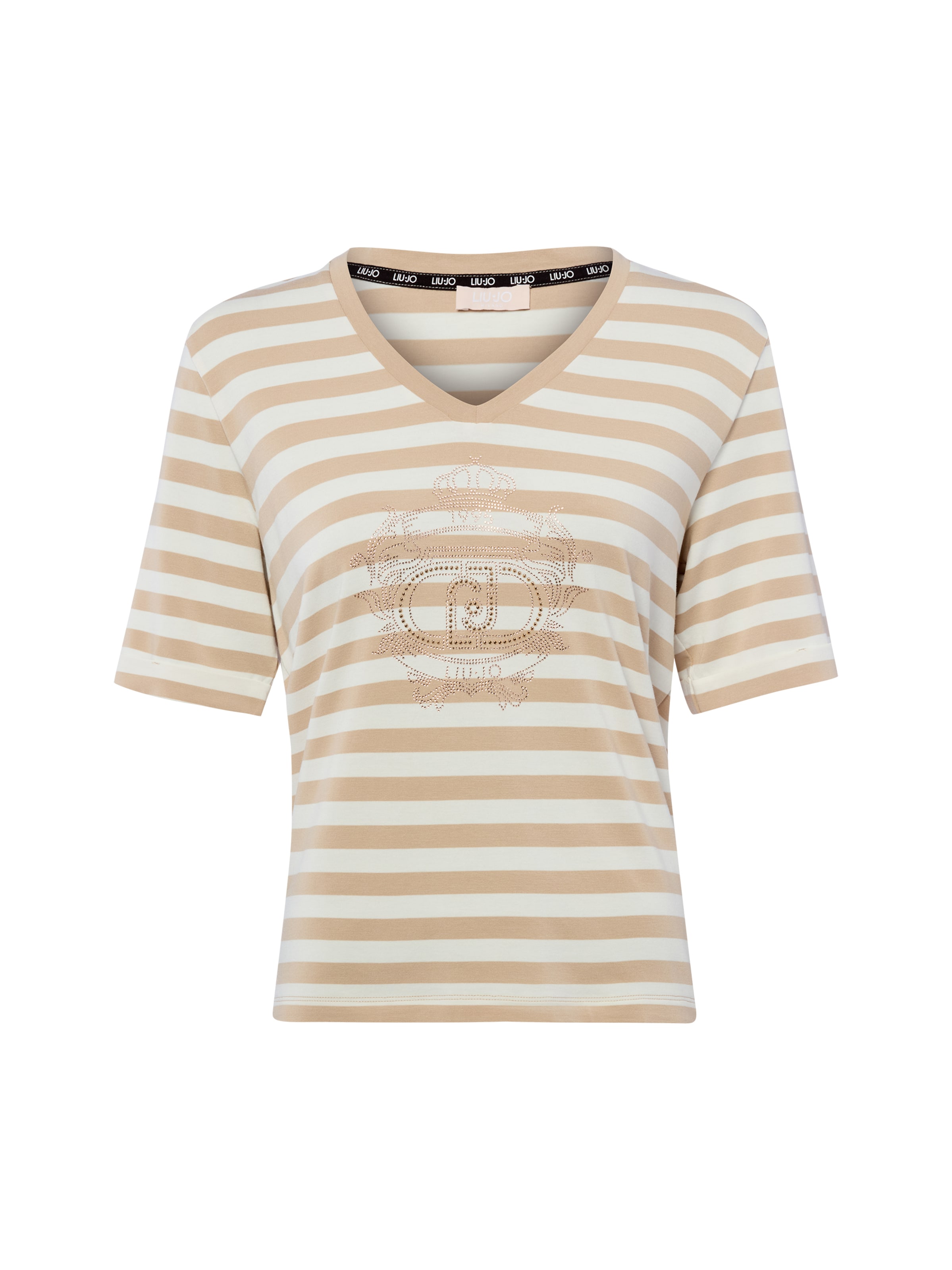 T-shirt Liu Jo en beige : devant