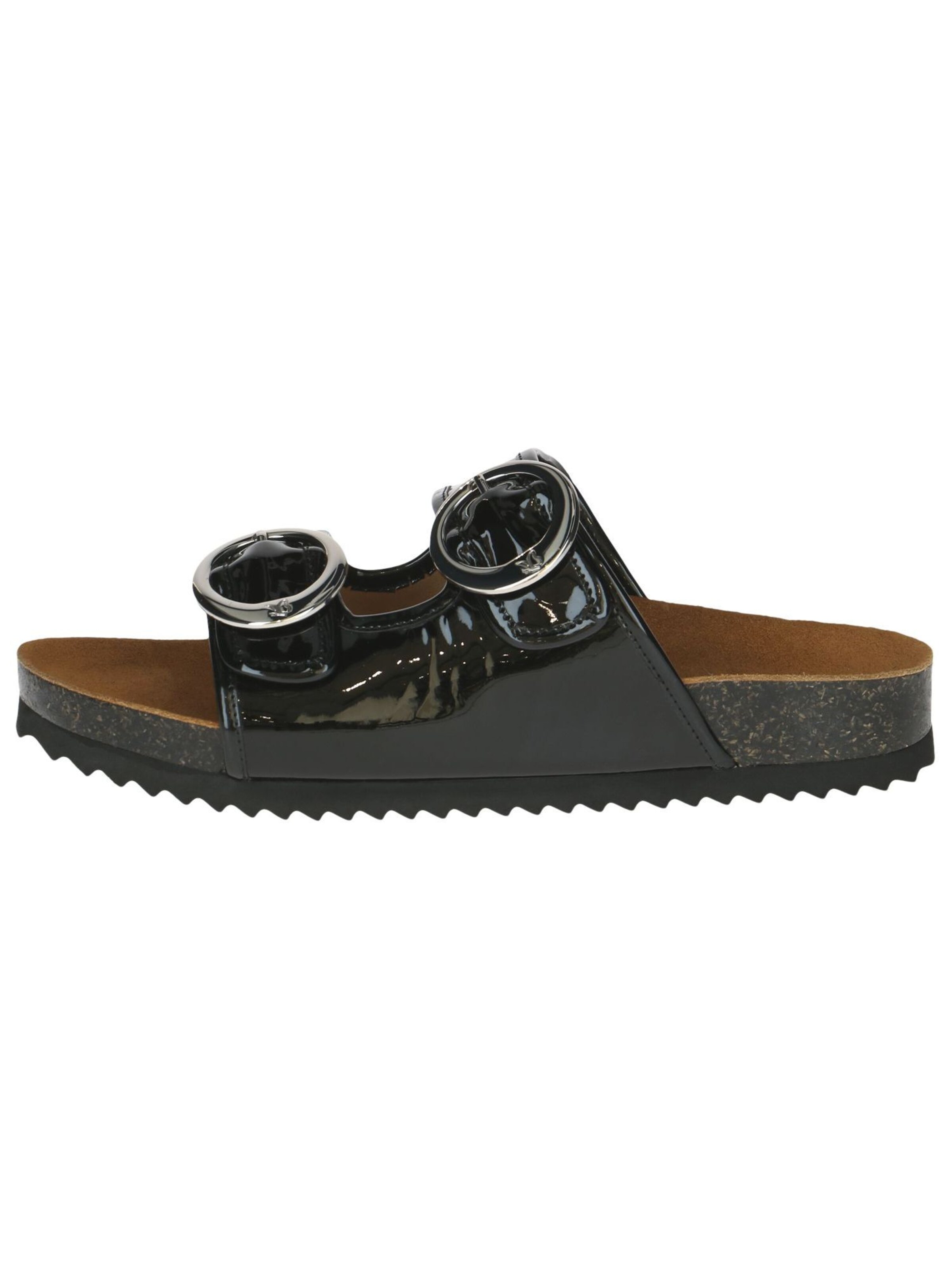 CAPRICE Mules in Black