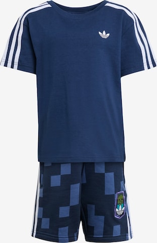 mėlyna ADIDAS ORIGINALS Rinkinys 'X Minecraft': priekis