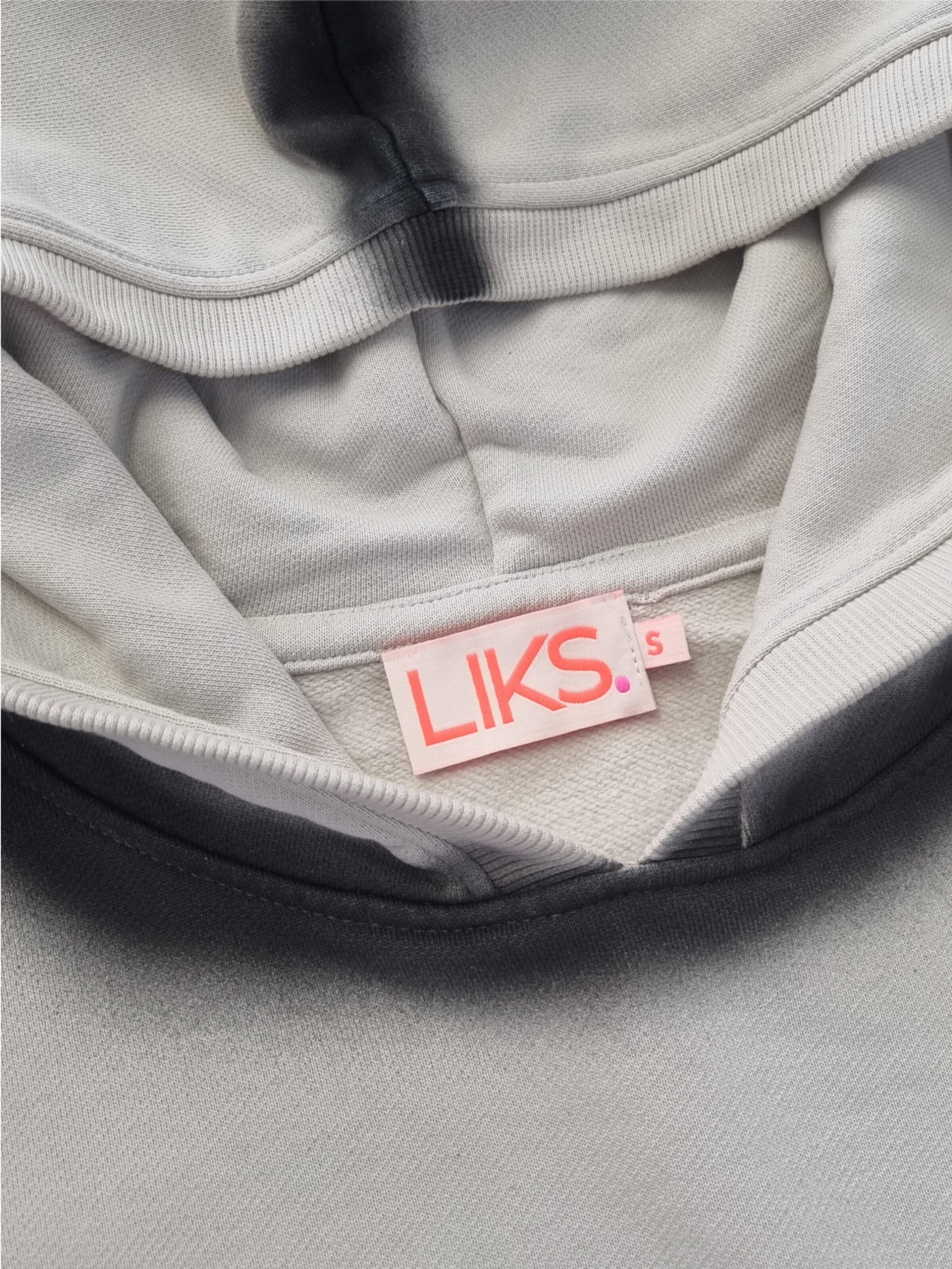 LIKS. Munich Sweatshirt 'Hoodie mit Stickerei Memories' i beige