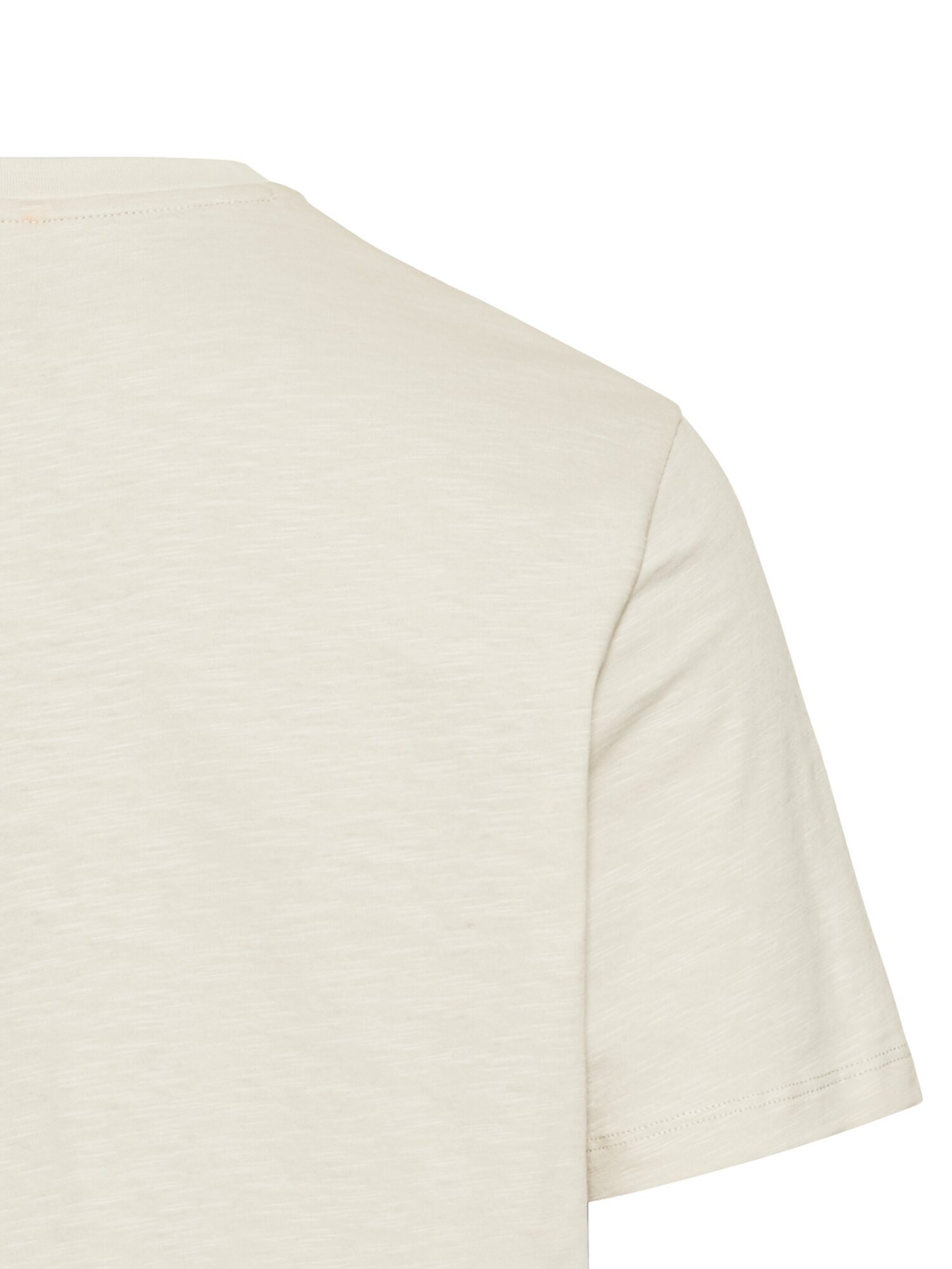 CAMEL ACTIVE T-Shirt mit Print aus Organic Cotton in Beige