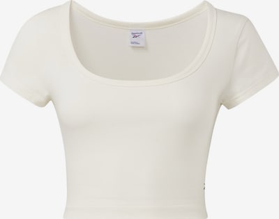 Reebok T-shirt en blanc, Vue avec produit