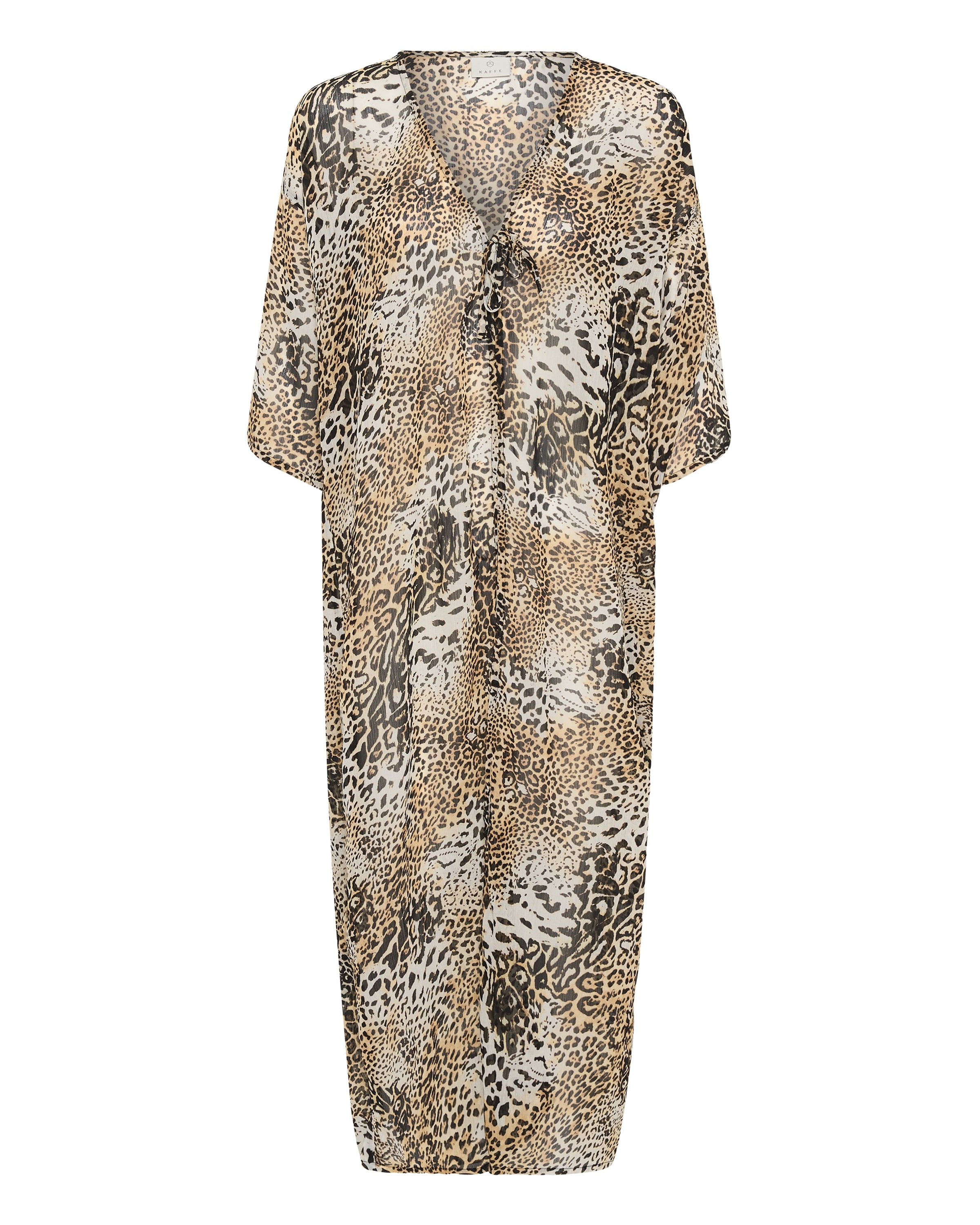 Kaffe Kimono 'KASea' in Brown: front