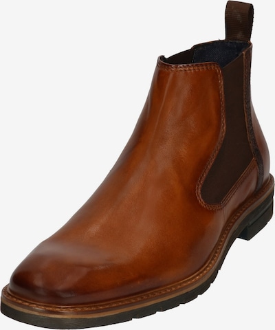 bugatti Chelsea boots 'Merlo' in de kleur Bruin / Ombergrijs, Productweergave