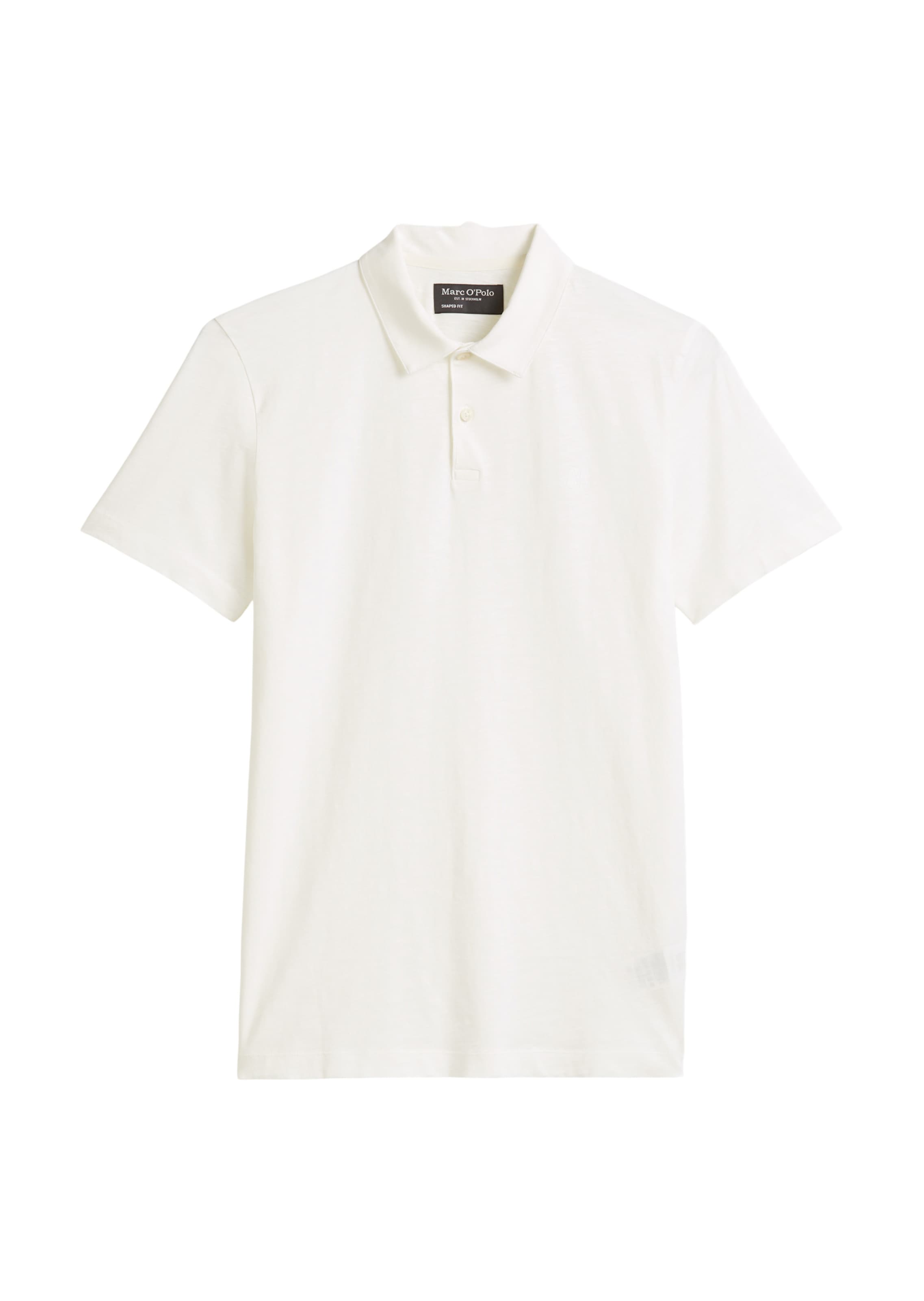 Marc O'Polo Poloshirt in Weiß: Vorderseite