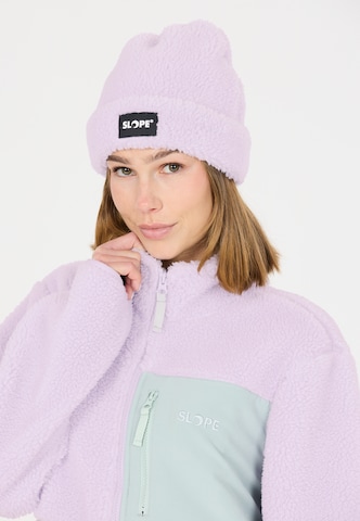 SLOPE Fleece Jacket 'Katau' in Purple