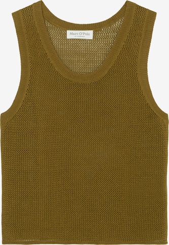 Tops en tricot Marc O'Polo en vert : devant