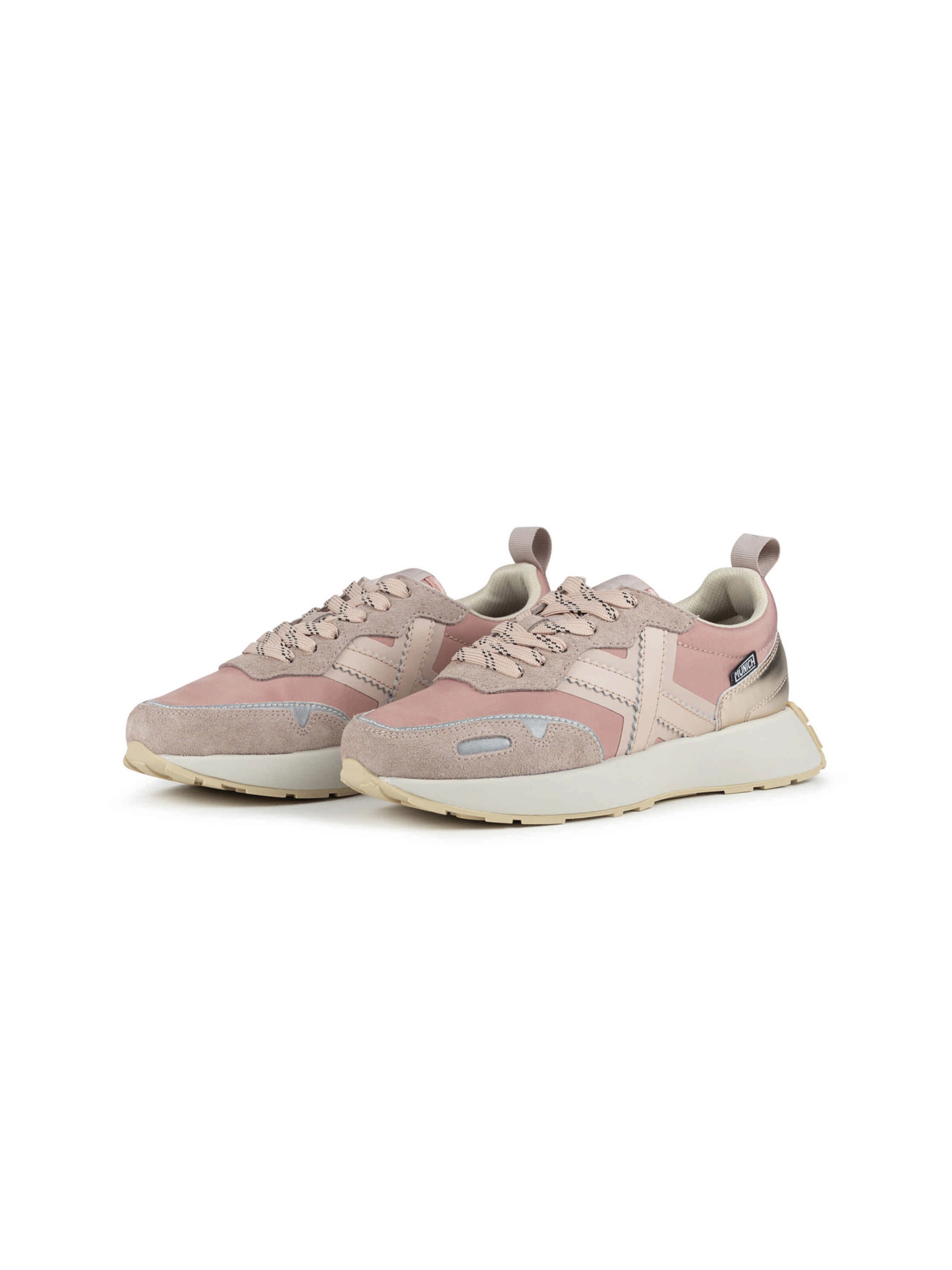 MUNICH Sneakers laag 'XEMINE' in Roze: voorkant