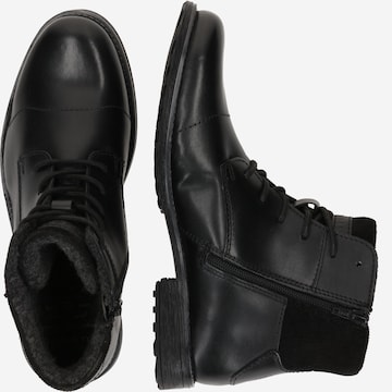 Boots stringati 'Catano' di bugatti in nero