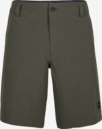 Wide leg Pantaloni chino di O'NEILL in verde: frontale