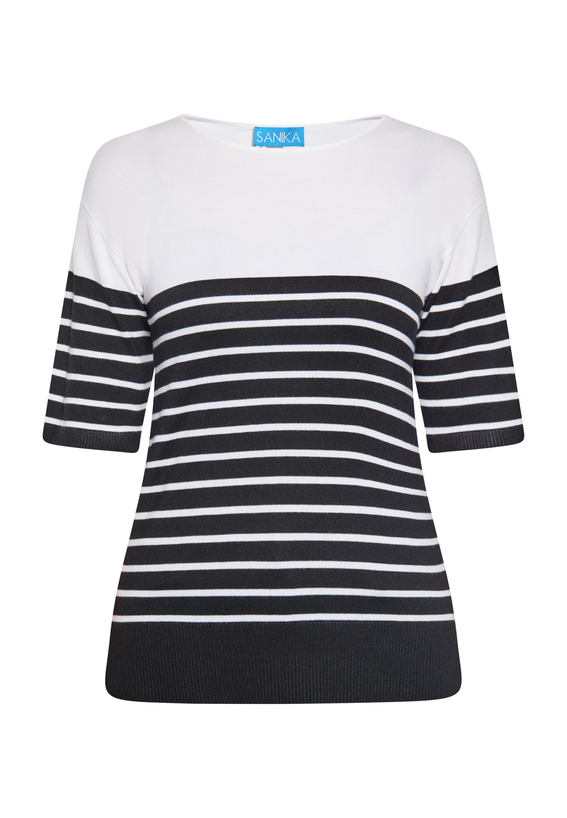 SANIKA Pullover in Schwarz: Vorderseite