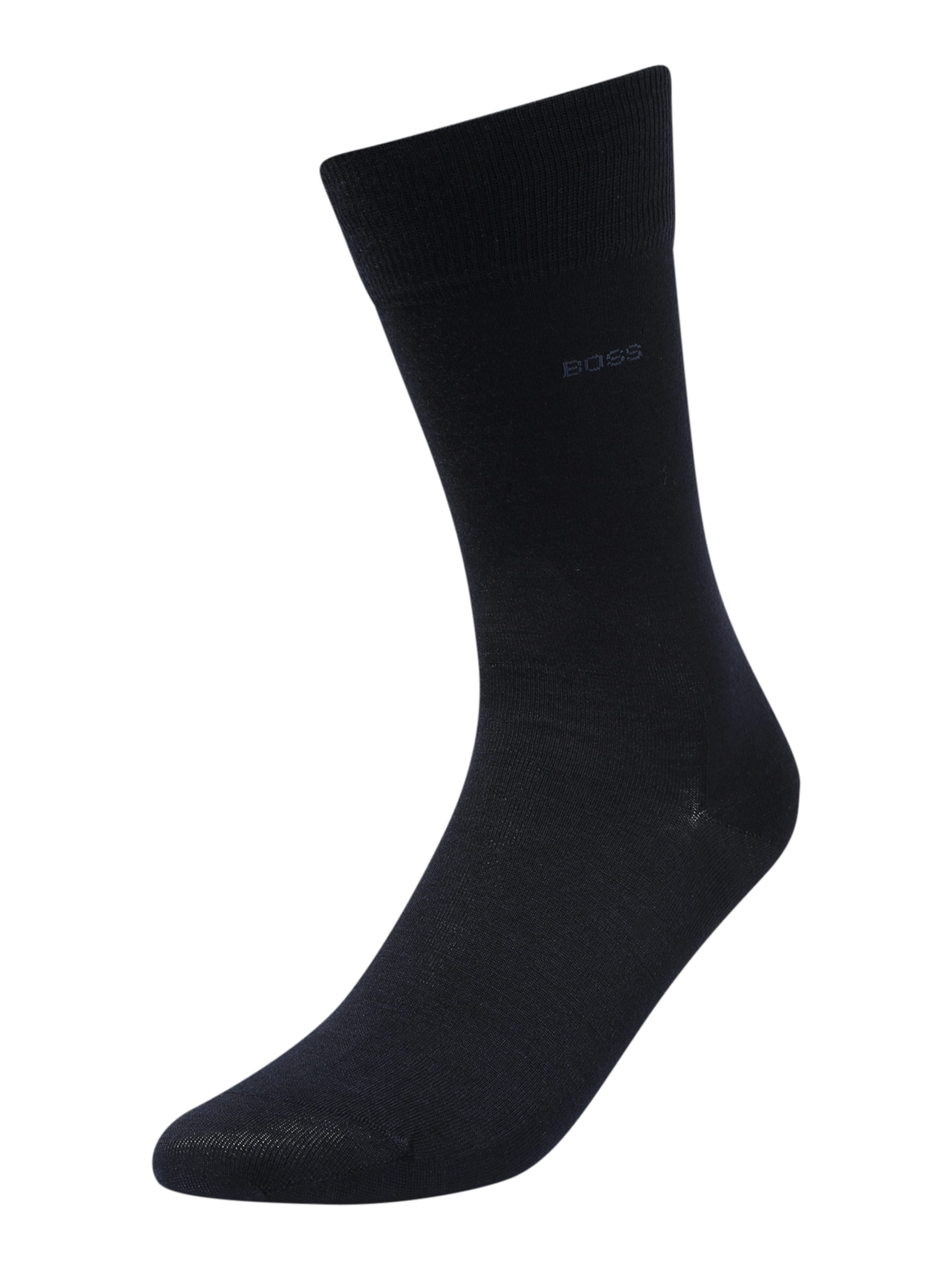 Chaussettes 'John' BOSS en bleu : devant