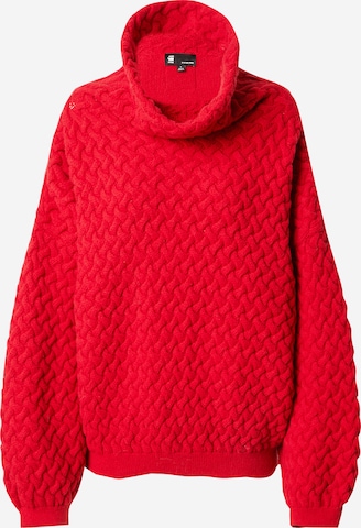 Pullover di G-Star RAW in rosso: frontale