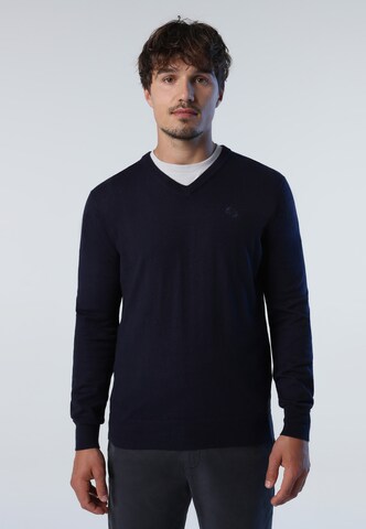 North Sails Sweater in Blue: front