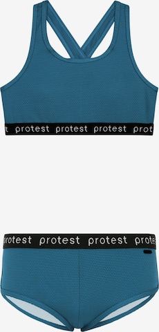 PROTEST Bikini 'PRTBeau JR' in Blau: Vorderseite