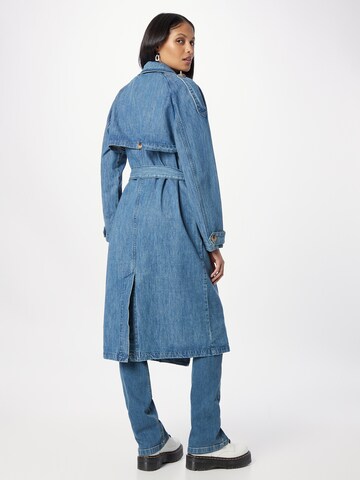 PULZ Jeans Mantel 'ASTA' in Blau