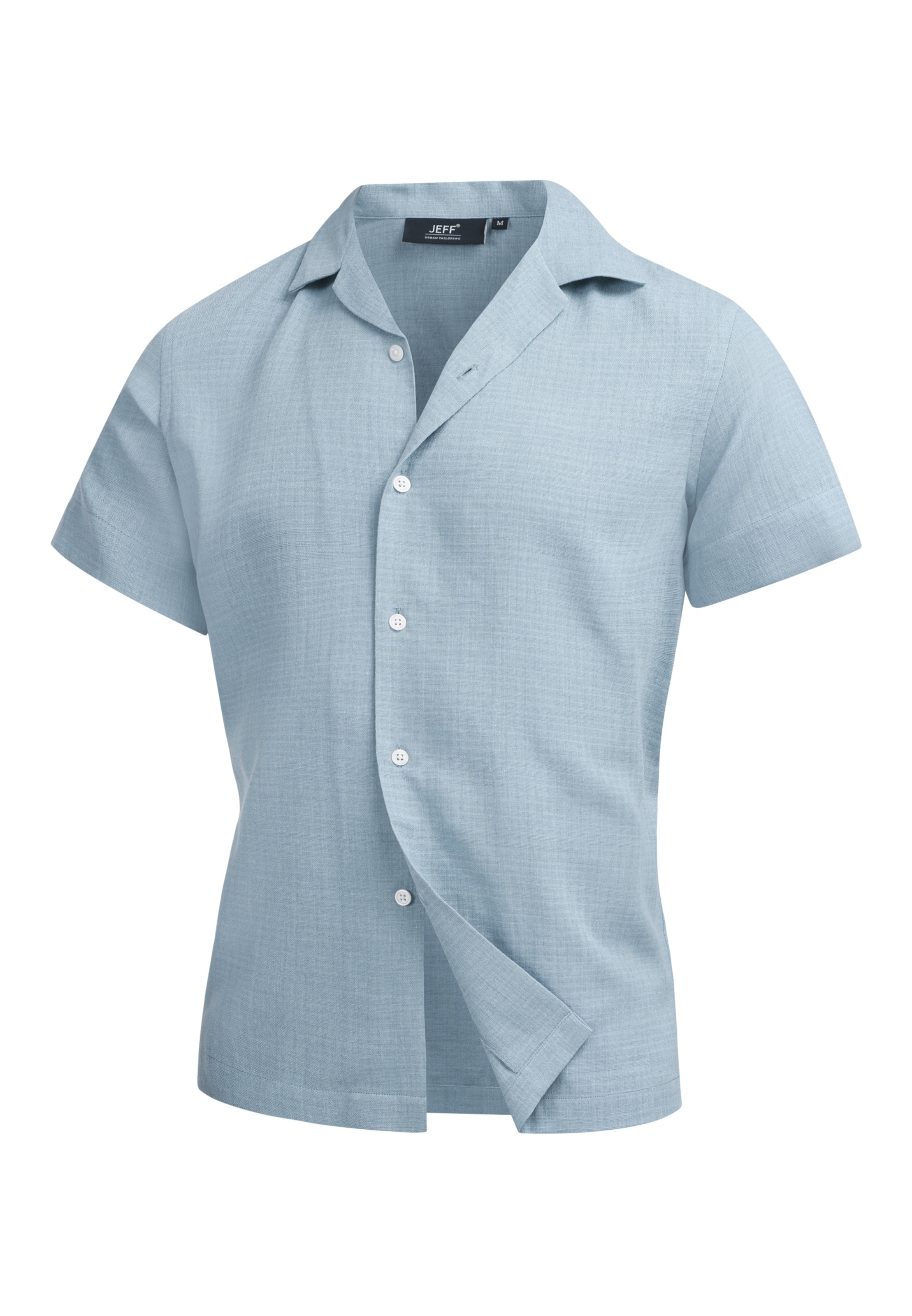 JEFF Comfort Fit Hemd 'Travis' in Blau: Vorderseite