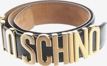 MOSCHINO Gürtel XXL in Schwarz: Vorderseite