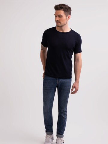 CASH-MERE.CH Shirt in Blue