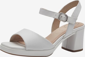 TAMARIS Sandals in White: front