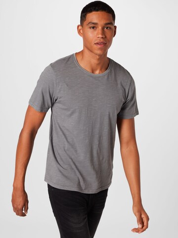 Hailys Men Shirt 'Fox' in Grey: front