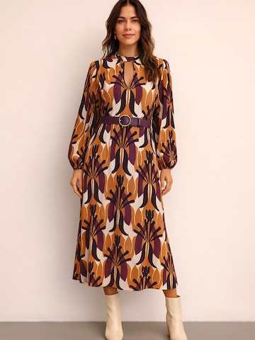 Robe de soirée 'Majestic Plum Dress' Shop Karey en violet : devant