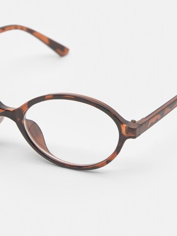 Pull&Bear Okulary przeciwsłoneczne w kolorze brązowy