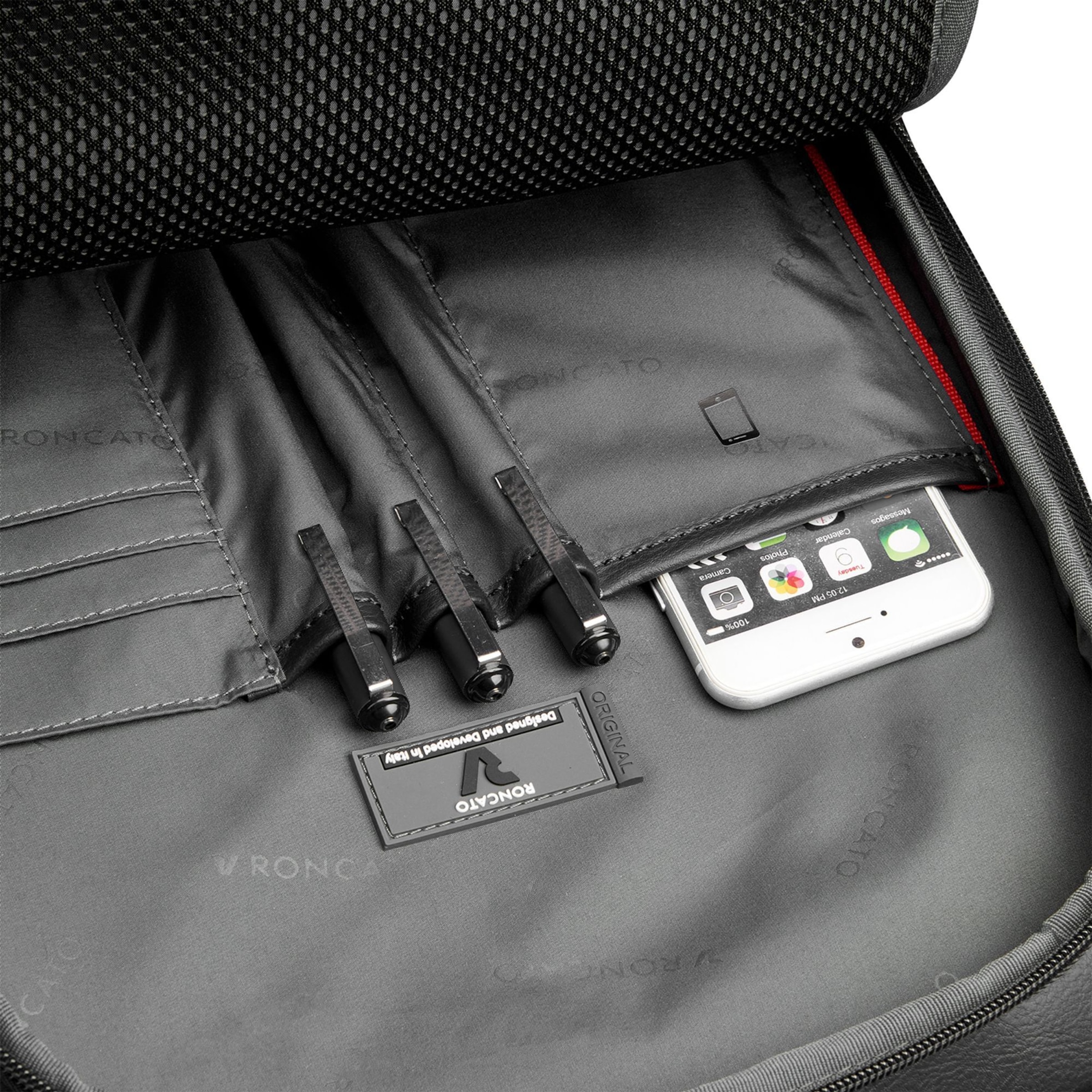 Roncato Backpack 'Panama 4.0' in Black