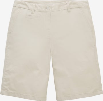 TOM TAILOR Regular Shorts in Beige: predná strana