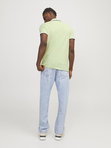 JACK & JONES Poloshirt 'JJEPaulos' in Grün