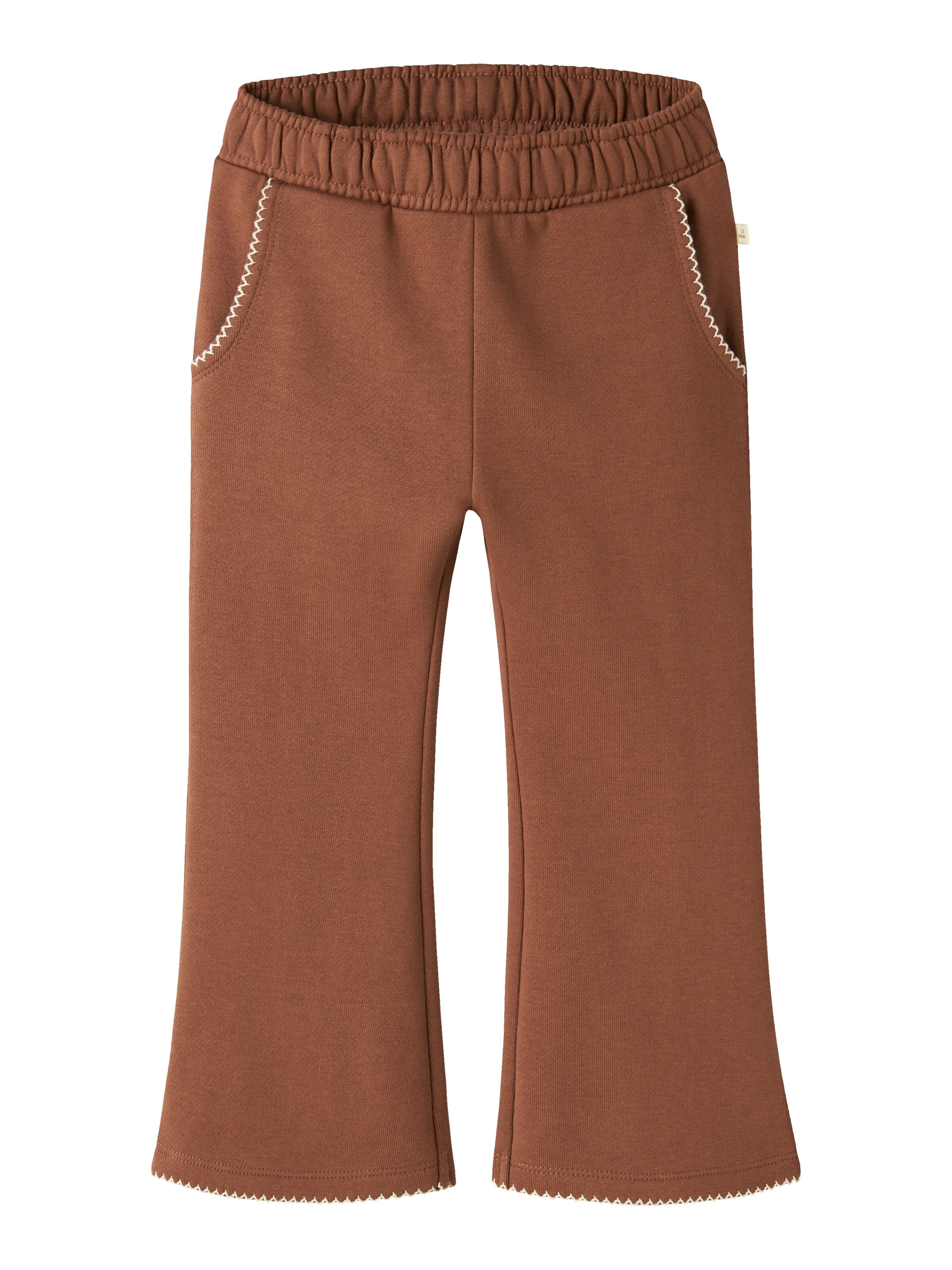 NAME IT Boot cut Pants 'NMFKILANO' in Brown: front