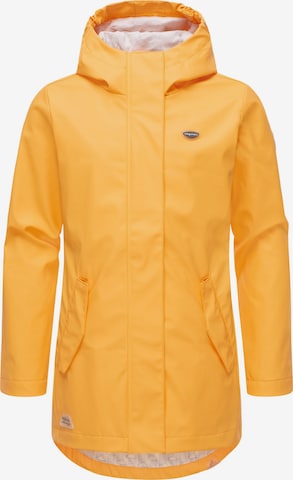 Ragwear Performance Jacket 'Marjanka II' in Yellow: front