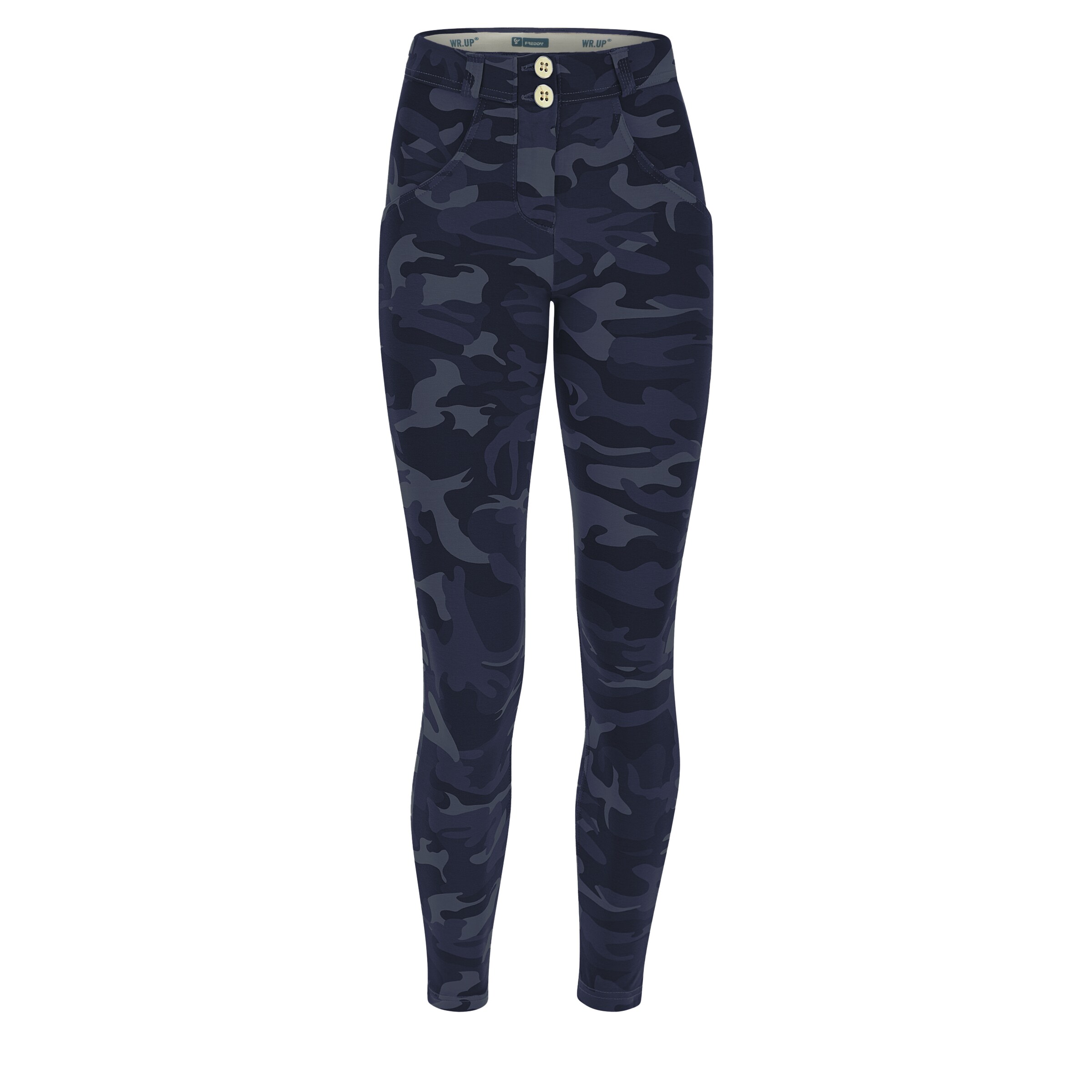 Freddy Skinny Pants in Blue: front